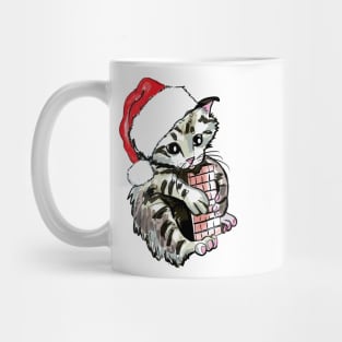 Christmas cat Mug